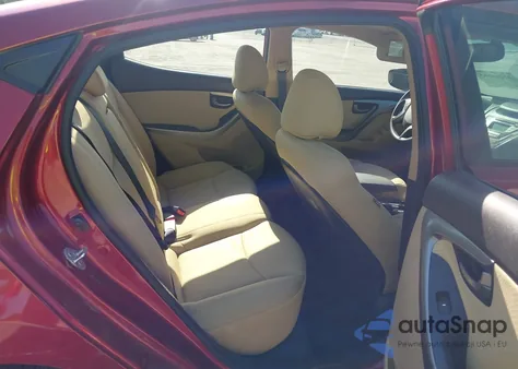 2013 Hyundai Elantra Gls z USA, uszkodzony, nr VIN 5NPDH4AE6DH211403